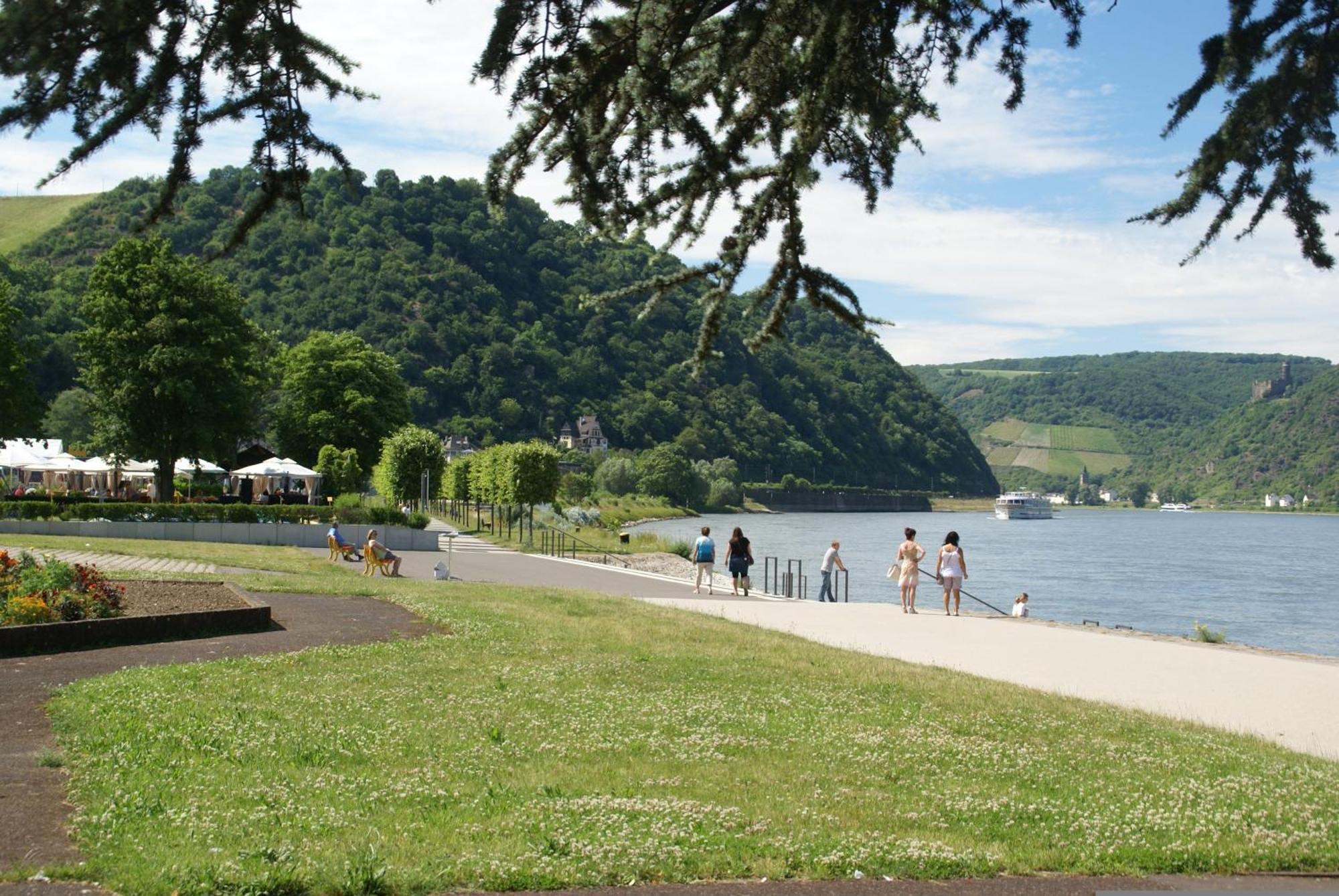 Hotel Zur Loreley - Garni Sankt Goar Bagian luar foto